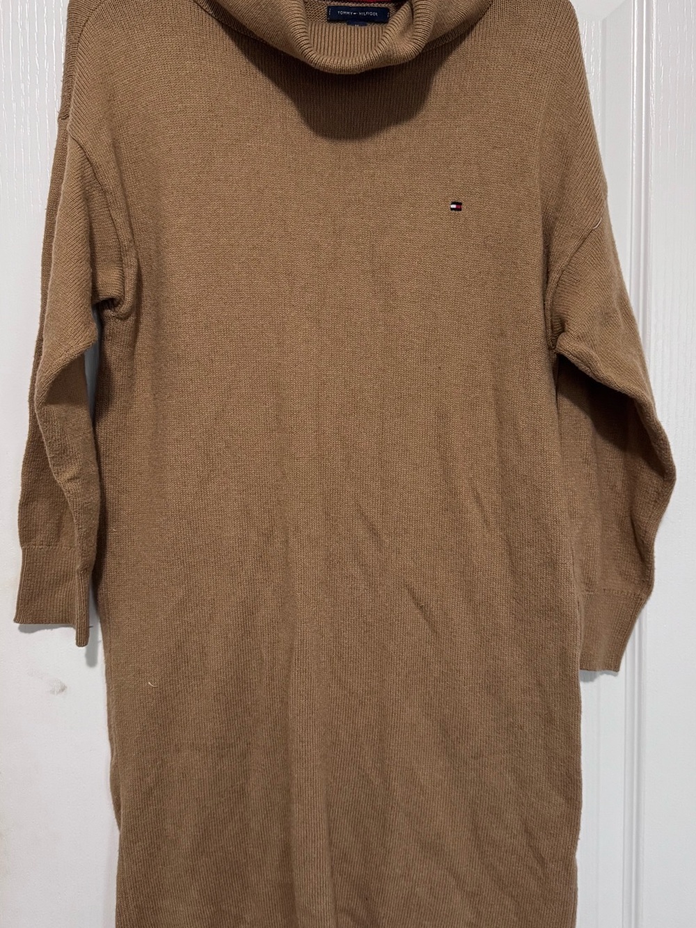 Women’s Tommy Hilfiger Camel Turtleneck Sweater